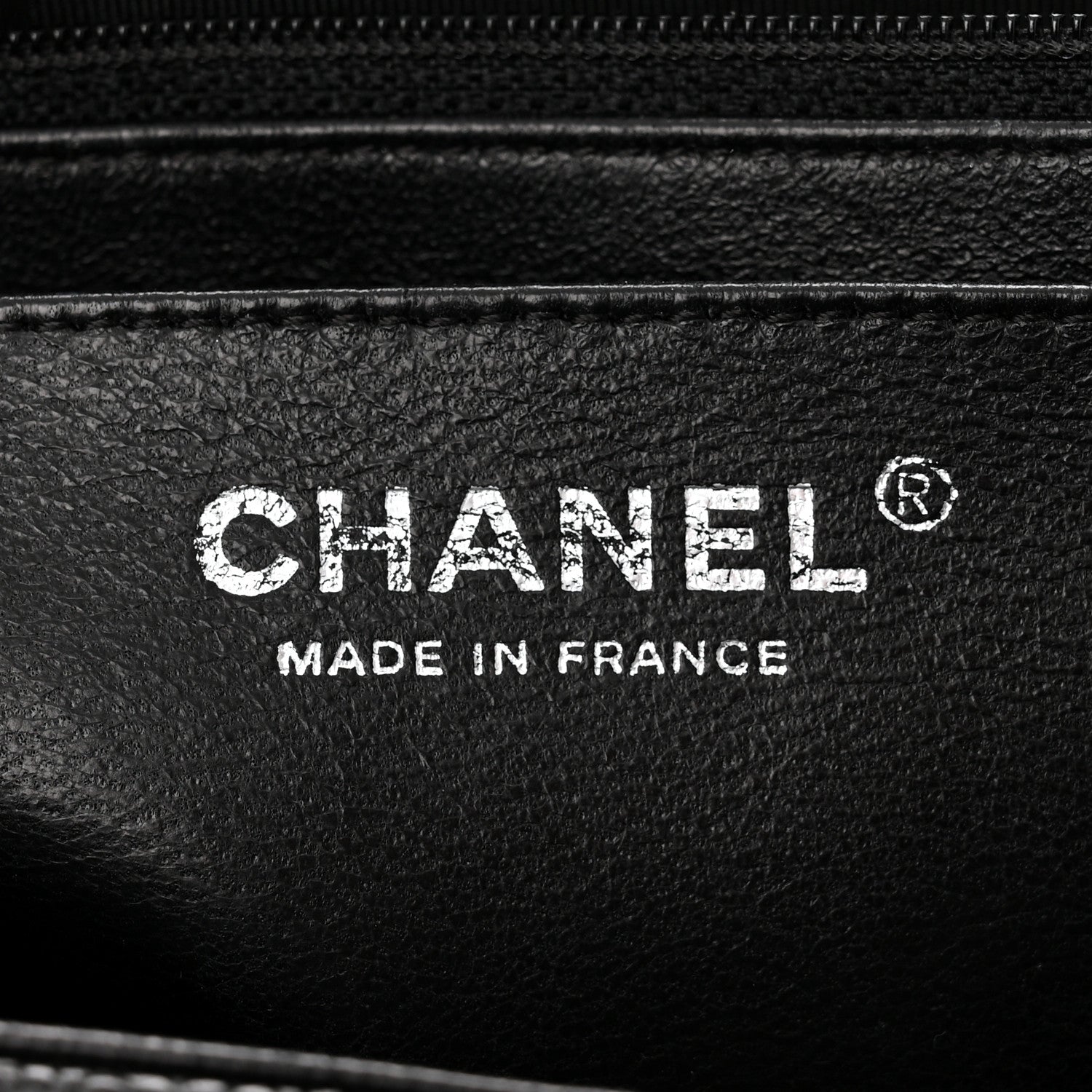 Chanel Caviar Quilted Jumbo Single Flap Black 6 of 10