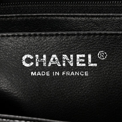 Chanel Caviar Quilted Jumbo Single Flap Black 6 of 10