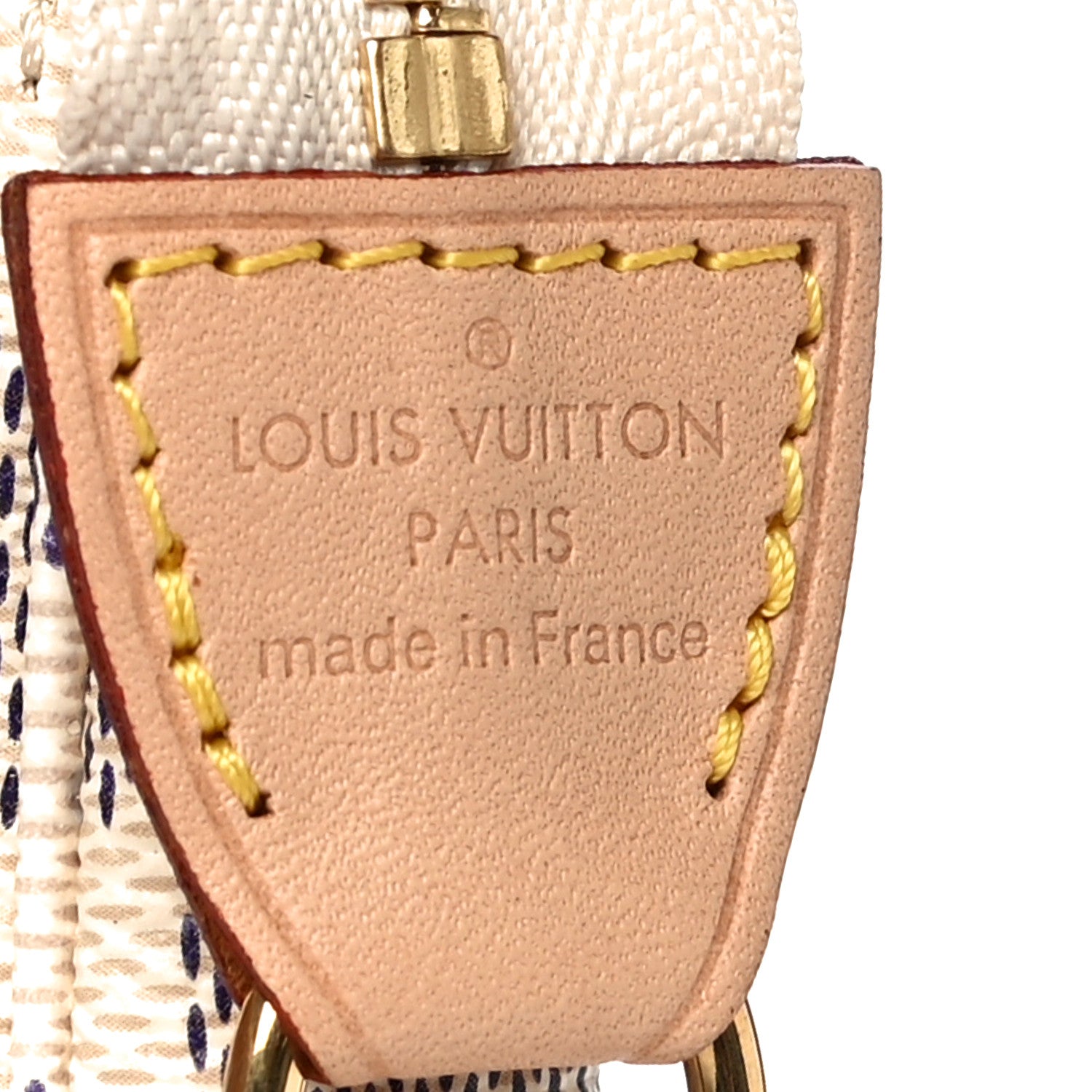 Louis Vuitton Damier Azur Mini Pochette Accessories 7 of 10
