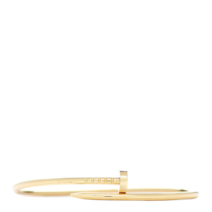 Cartier 18K Yellow Gold Small Juste Un Clou Bracelet 17 1 of 4