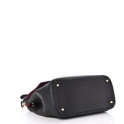 Christian Dior Bullcalf Medium Be Dior Flap Black Fraise 4 of 7