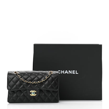 Chanel Caviar Quilted Small Double Flap Black 11 of 11