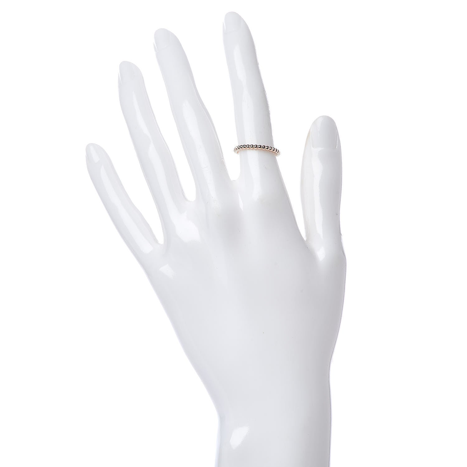 Van Cleef & Arpels 18K Rose Gold Small Perlee Ring 48 4.5 2 of 5