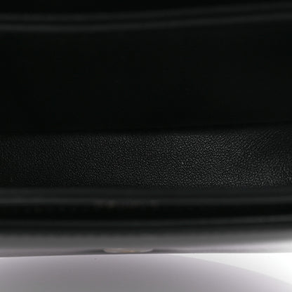Celine Shiny Calfskin Triomphe Mini Besace Clea Black 5 of 10
