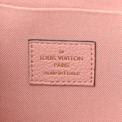 Louis Vuitton Empreinte Pochette Felicie Chain Wallet Rose Poudre 11 of 13