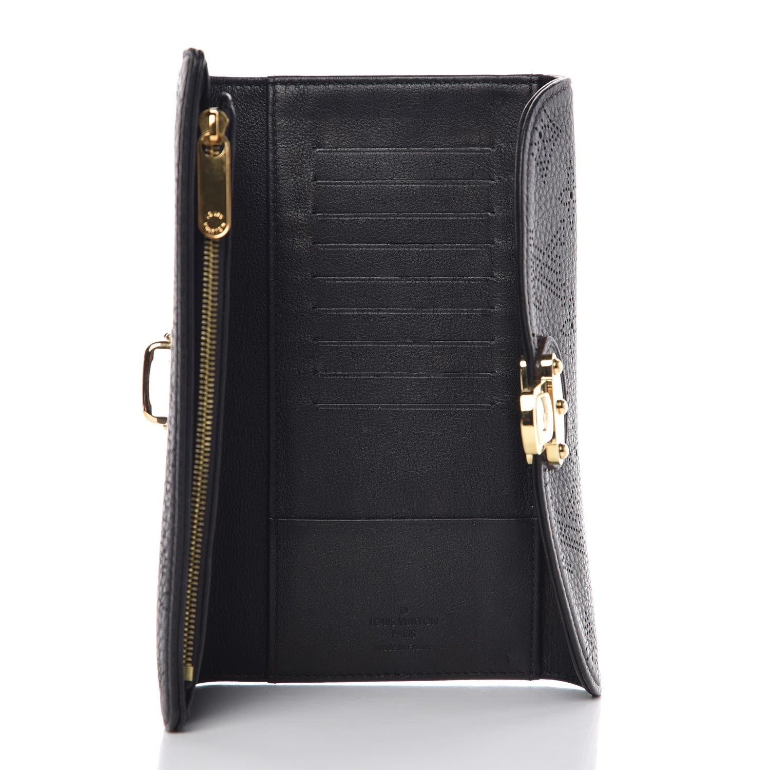 Louis Vuitton Mahina Amelia Wallet Black 5 of 6