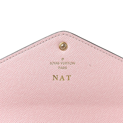 Louis Vuitton Monogram Josephine Wallet Rose Ballerine 6 of 10