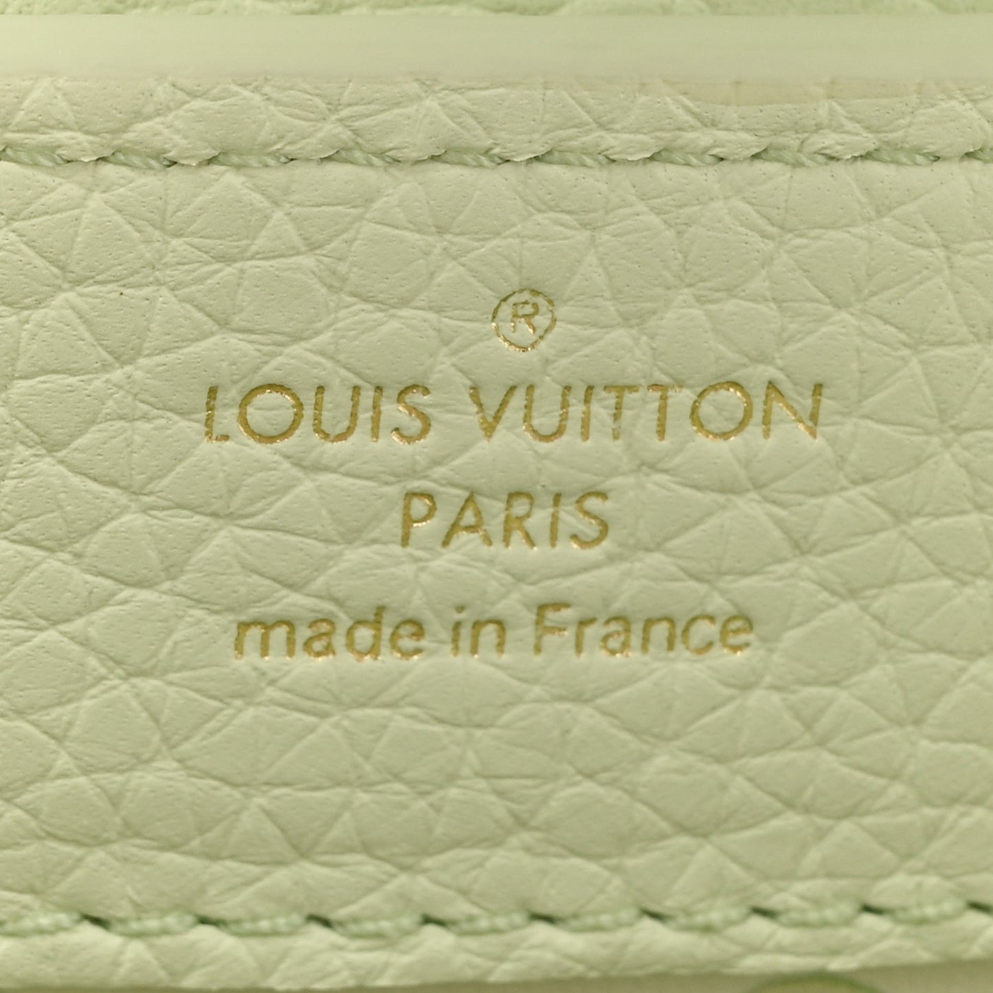 Taurillon Karung Mini Capucines Vert D'eau Green