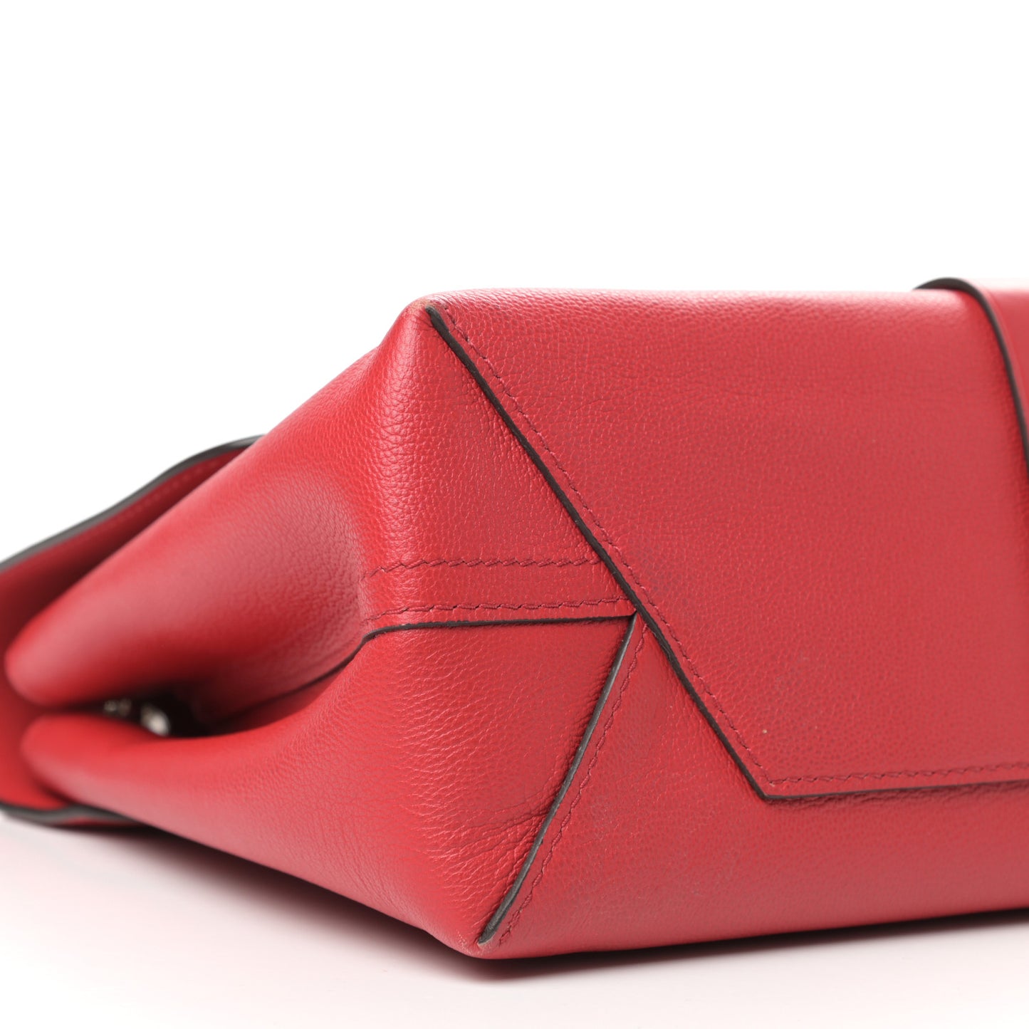 Cuir Plume Ecume Very One Handle Rubis
