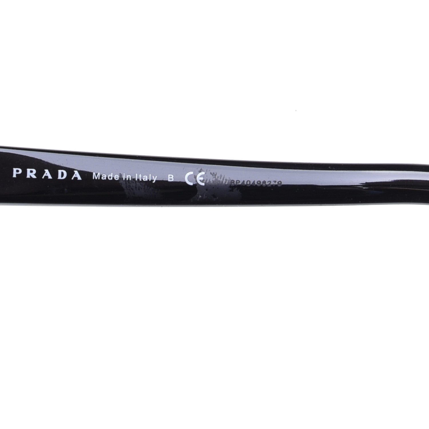 Prada Disguise Sunglasses SPR 04V Black 9 of 9