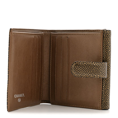 Chanel Metallic Caviar Timeless CC Compact Wallet Bronze 5 of 10