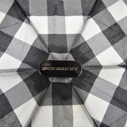 Burberry Compact Beat Check Umbrella Grey 4 of 5