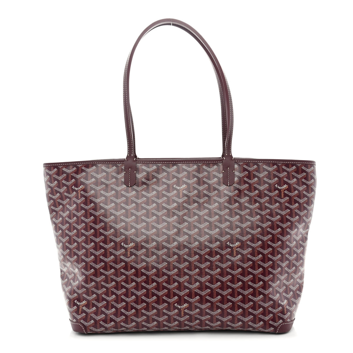 Goyard Goyardine Artois MM Burgundy 1 of 9