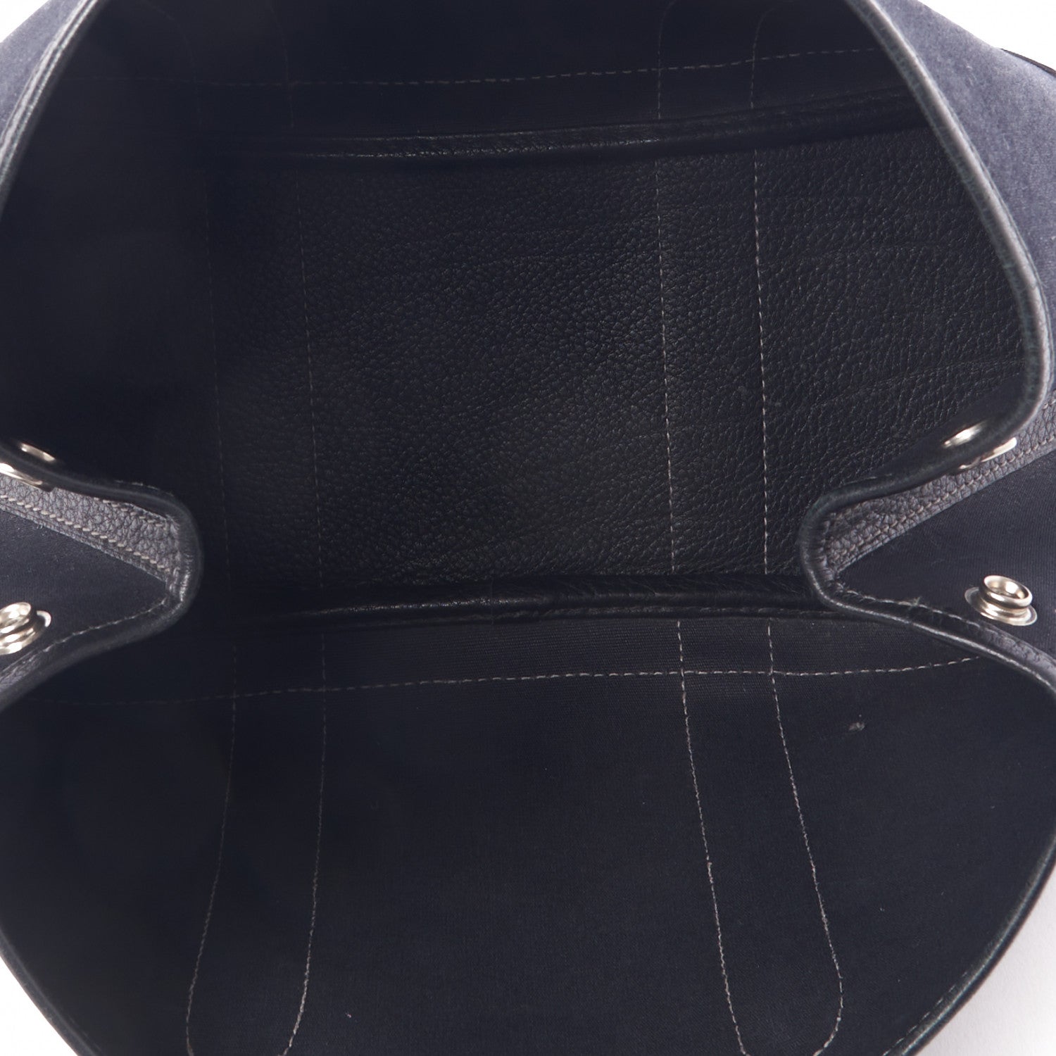 Hermes Toile Buffle Garden Party 30 TPM Black 7 of 8
