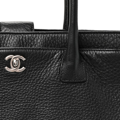 Chanel Calfskin Cerf Shopper Tote Black 8 of 10