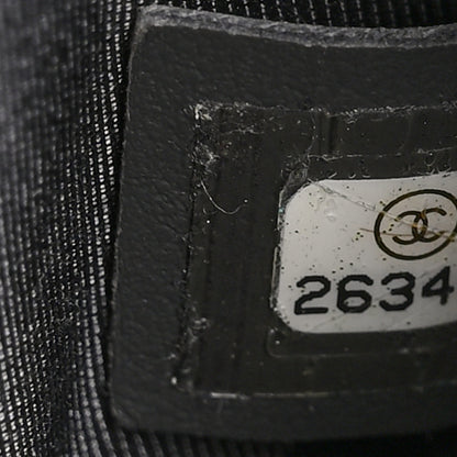 Chanel Calfskin Quilted Waist Bag Dark Grey 7 of 10