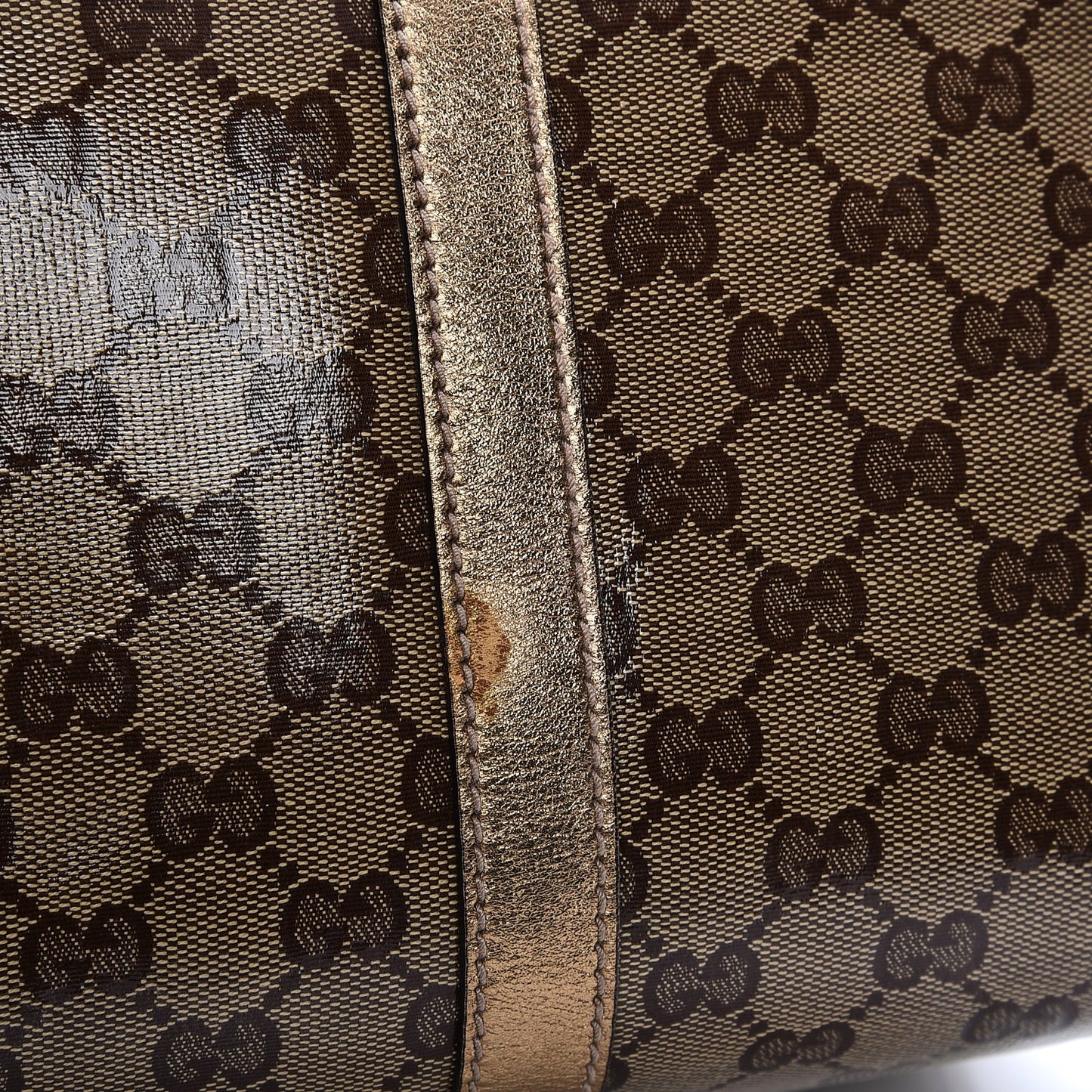 Crystal Monogram Medium Joy Boston Bronze