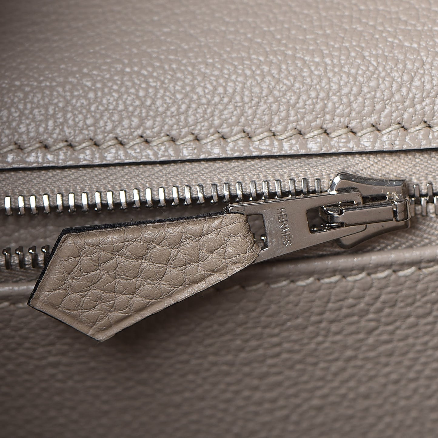 Togo Birkin 40 Gris Tourterelle