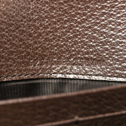 Gucci GG Supreme Monogram Web Ophidia Continental Wallet Brown 7 of 8