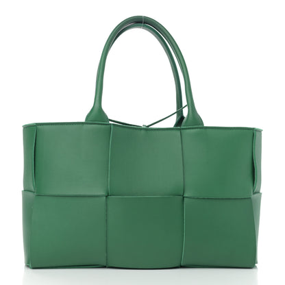 Bottega Veneta Nappa Maxi Intrecciato Small Arco Tote Racing Green 3 of 10