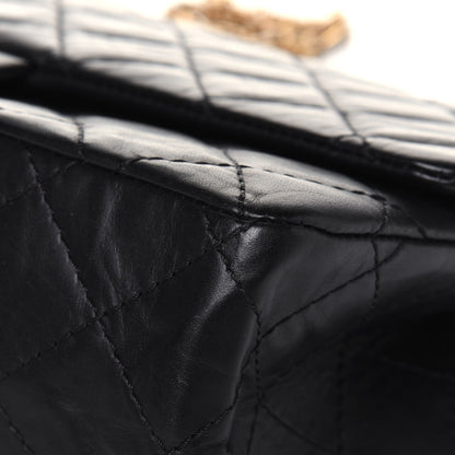 Chanel Aged Calfskin Quilted 2.55 Reissue 226 Flap Black 14 of 22