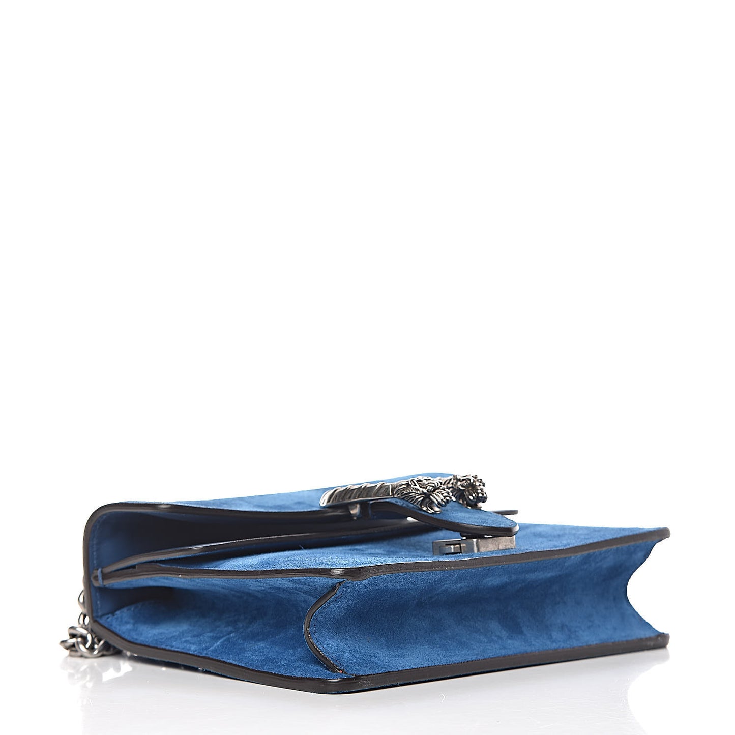 Suede Mini Dionysus Shoulder Bag Blue