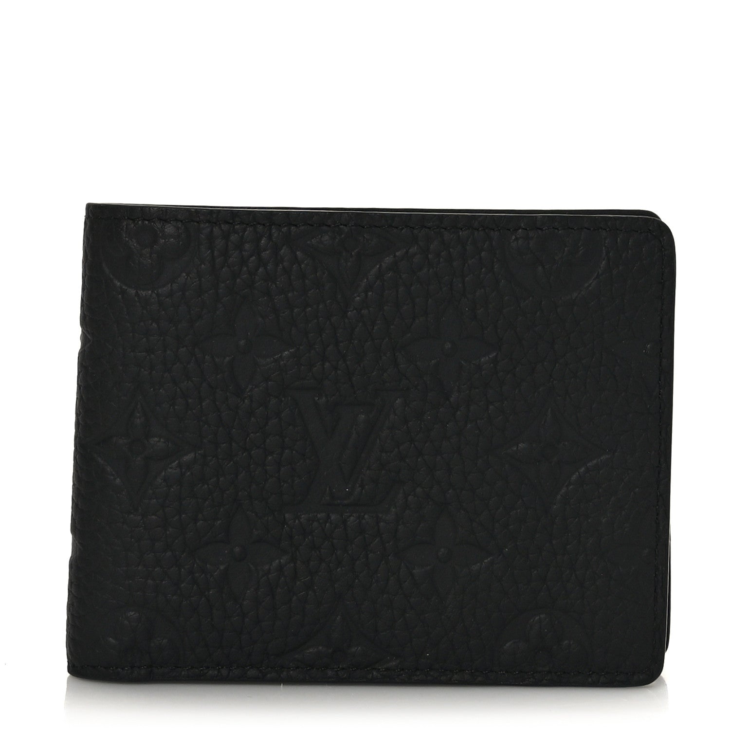 Louis Vuitton Taurillon Monogram Multiple Wallet Black 1 of 6