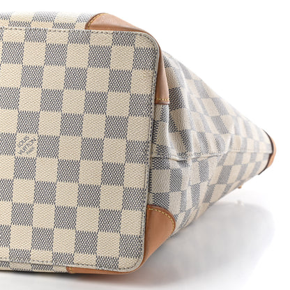 Louis Vuitton Damier Azur Hampstead MM 7 of 9