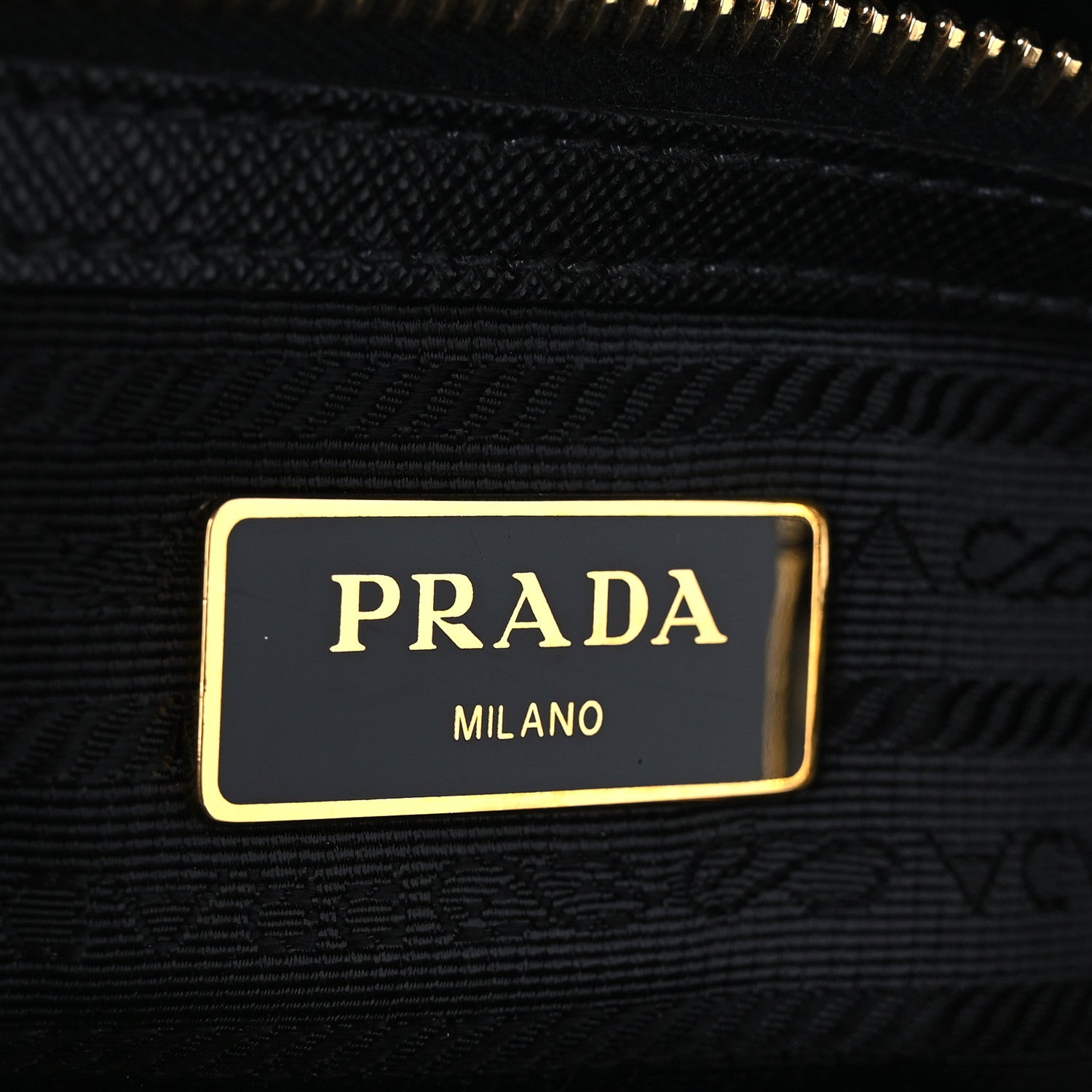 Prada Saffiano Small Galleria Double Zip Tote Black 8 of 13