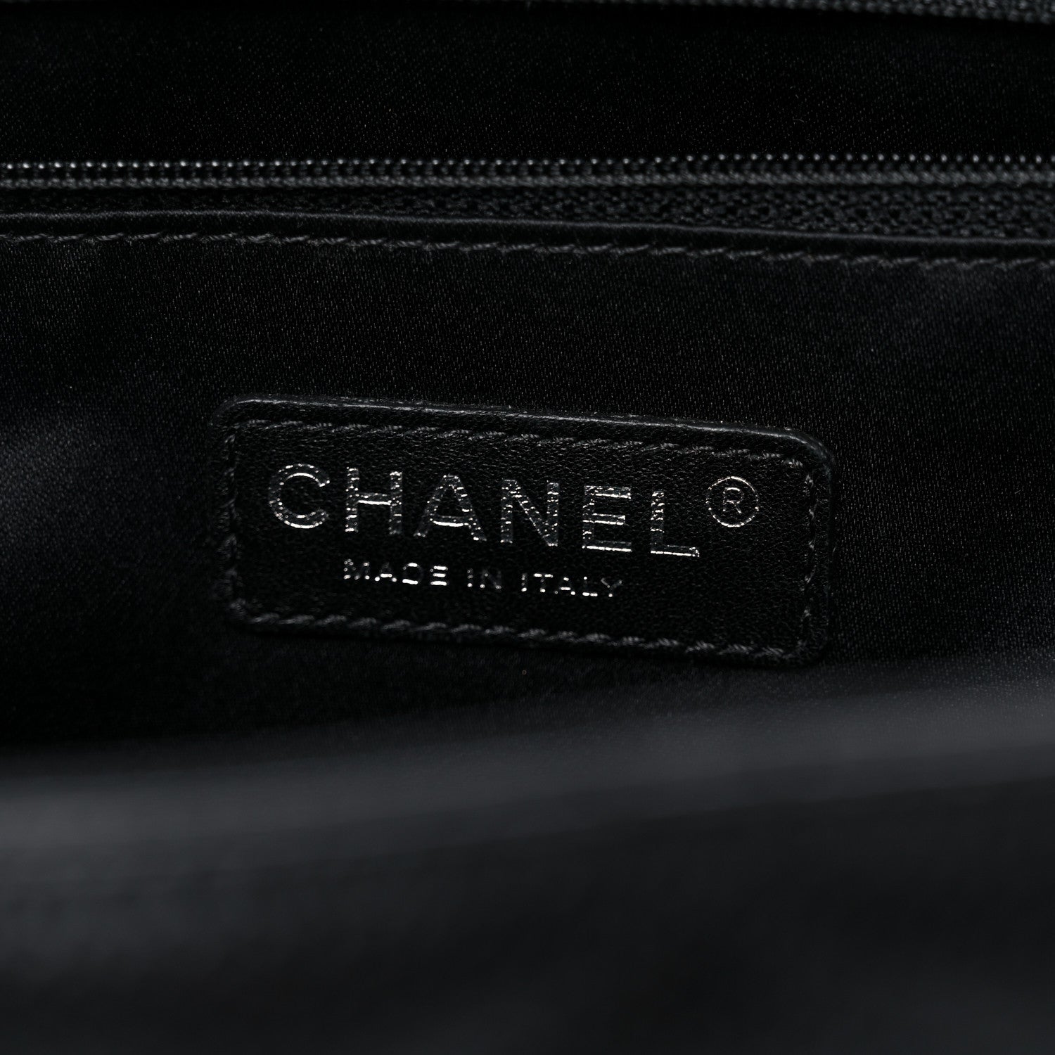Chanel Caviar Quilted Grand Shopping Tote GST Black 6 of 10