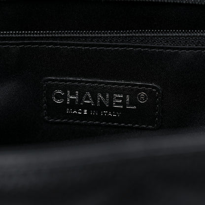 Chanel Caviar Quilted Grand Shopping Tote GST Black 6 of 10