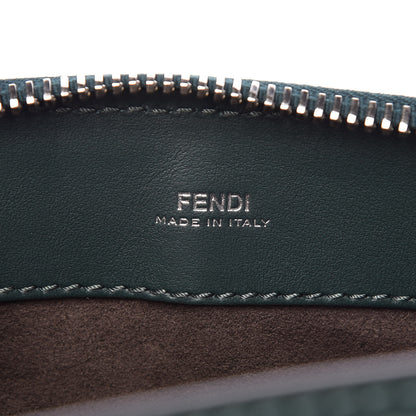 Fendi Vitello Baltico Century Dolce Waves DotCom Satchel Verde Inglese White 7 of 15