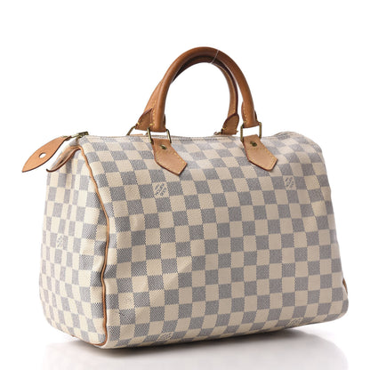 Louis Vuitton Damier Azur Speedy 30 3 of 9