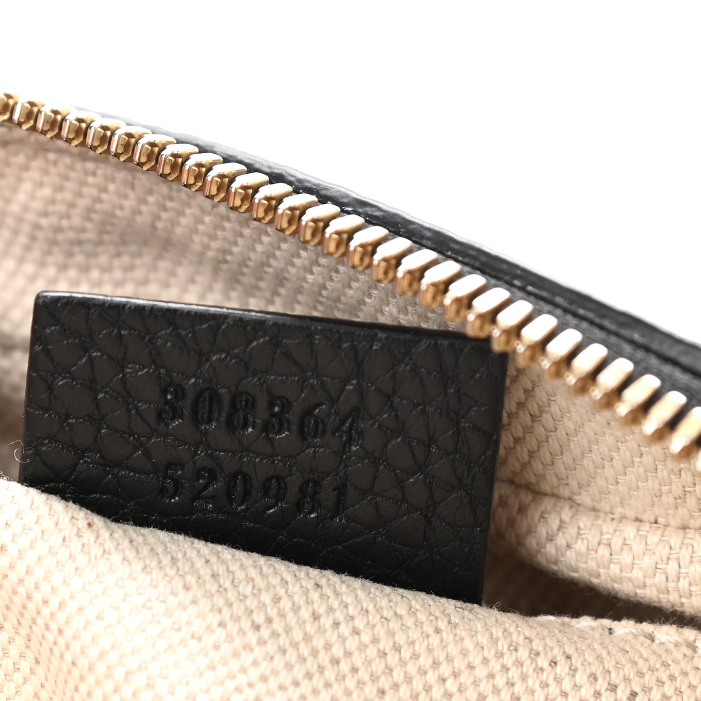 Pebbled Calfskin Small Soho Disco Bag Black