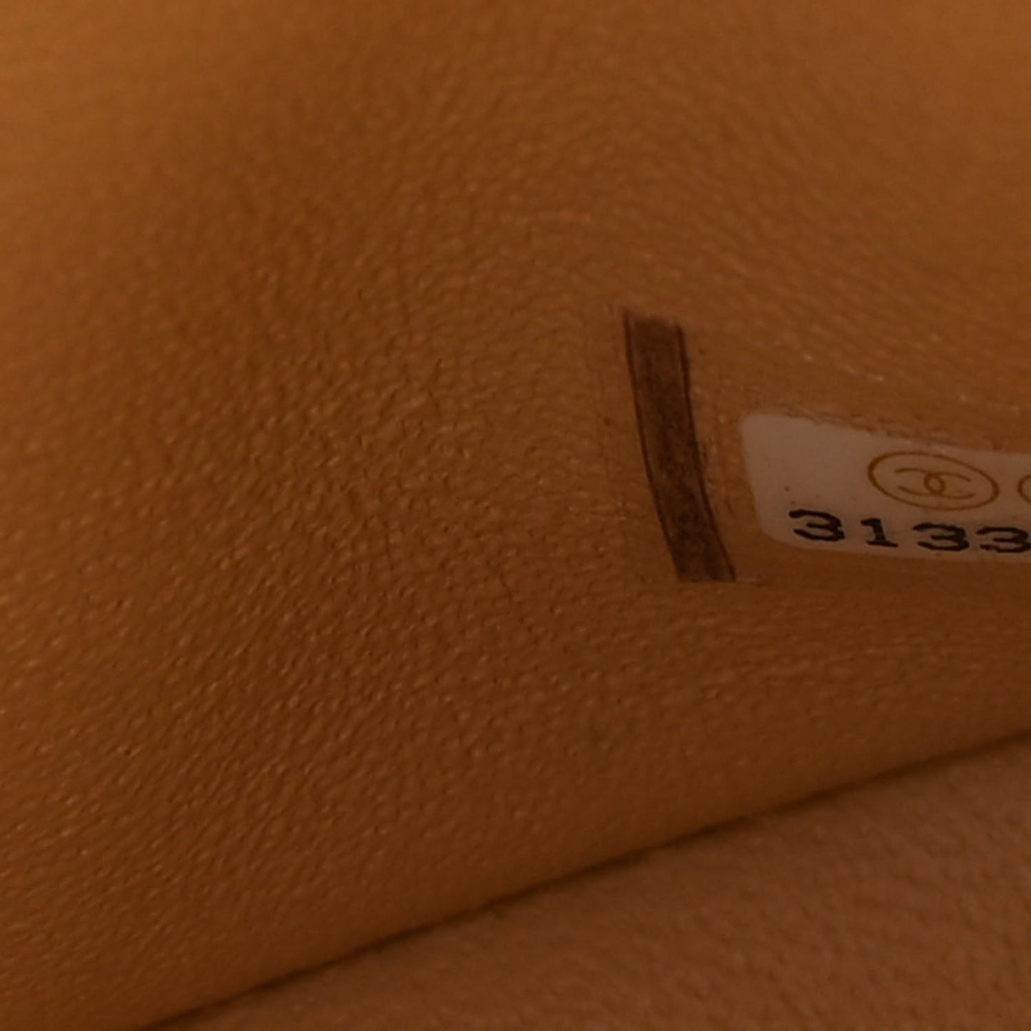 Caviar Quilted Small Double Flap Beige