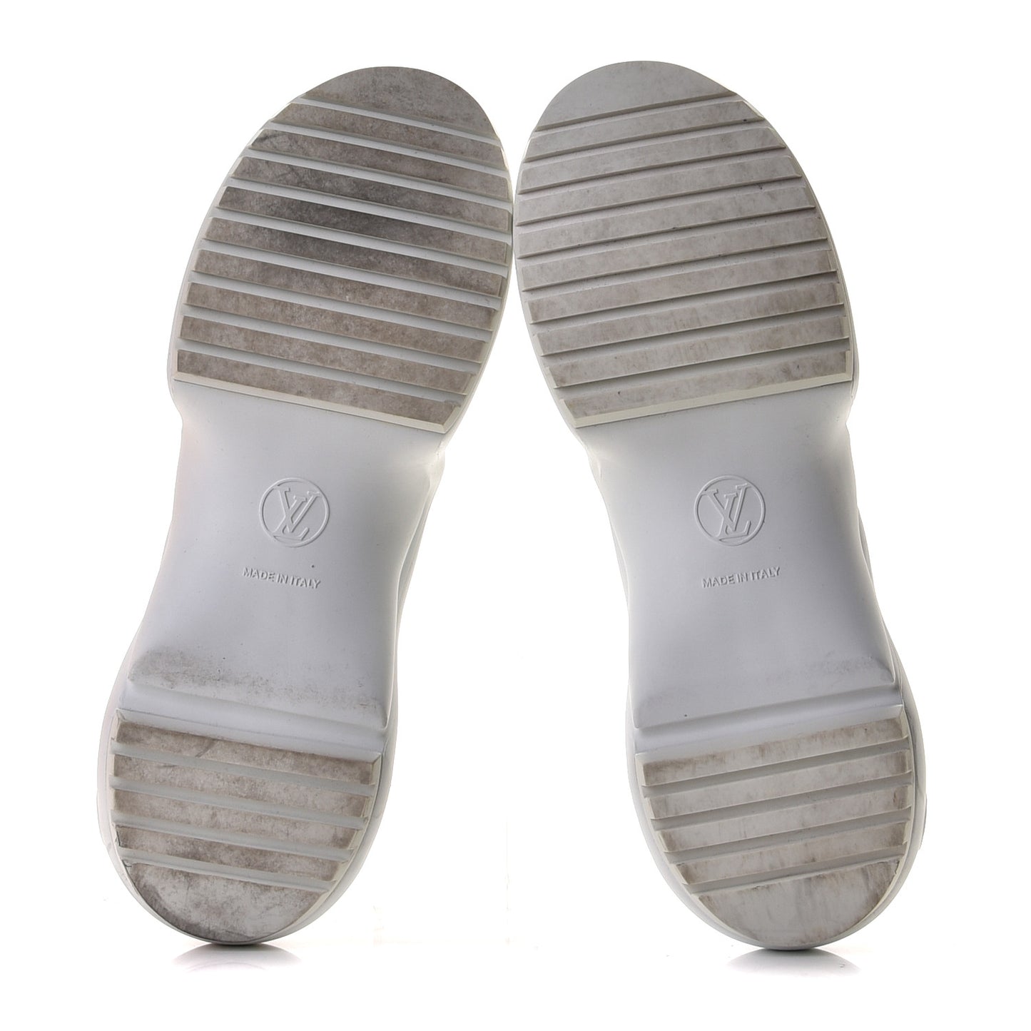 Calfskin Technical Nylon LV Archlight Sneakers 41 Marine