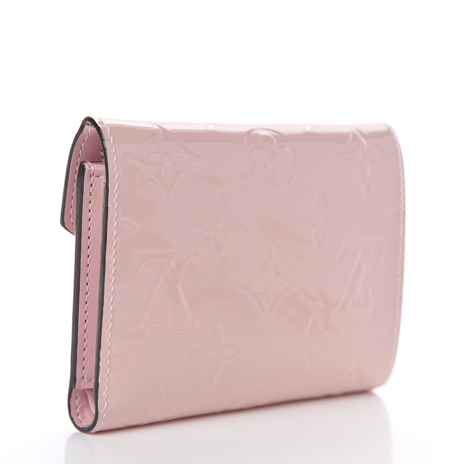Louis Vuitton Vernis Victorine Wallet Rose Ballerine 3 of 7
