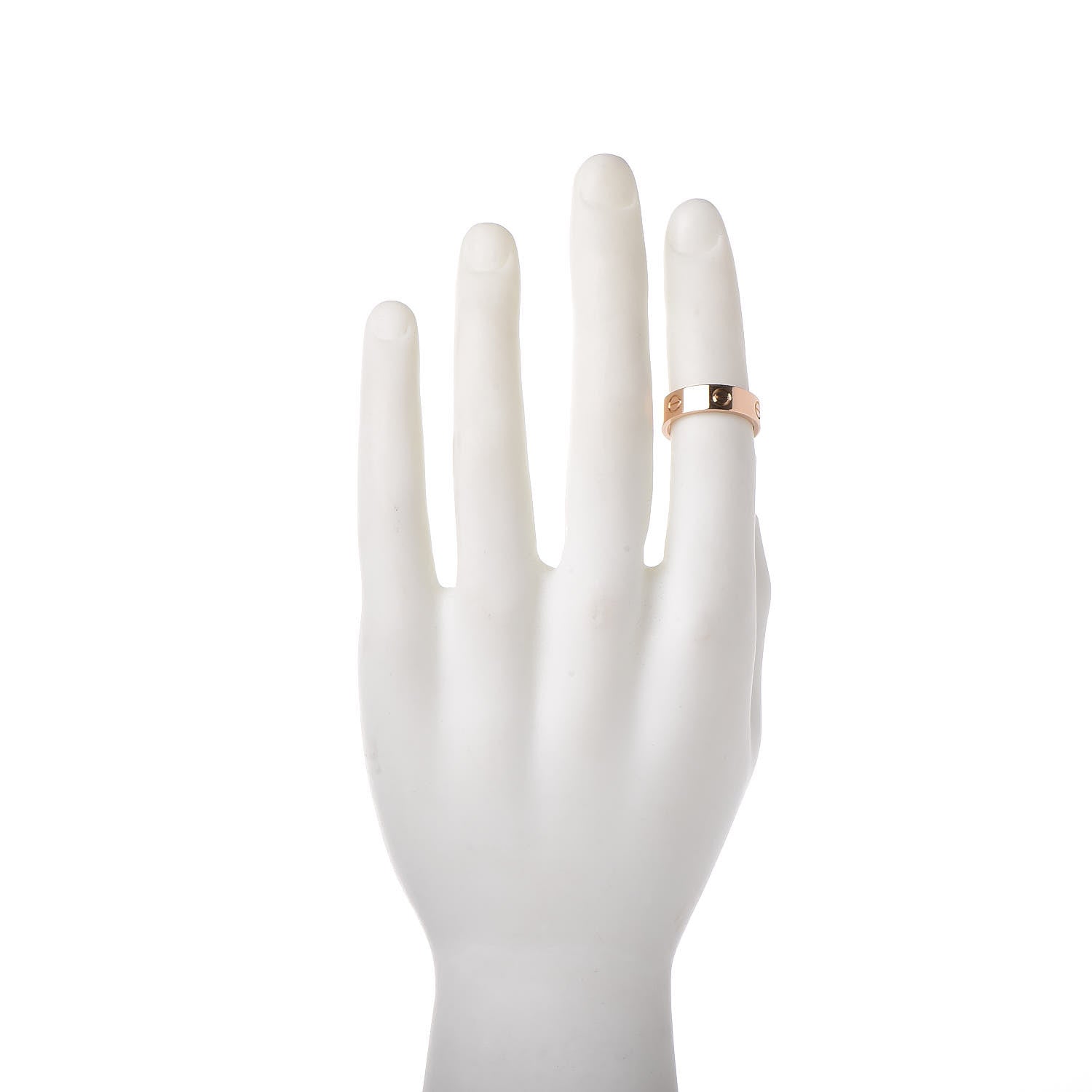 Cartier 18K Pink Gold 5.5mm LOVE Ring 57 8 2 of 4