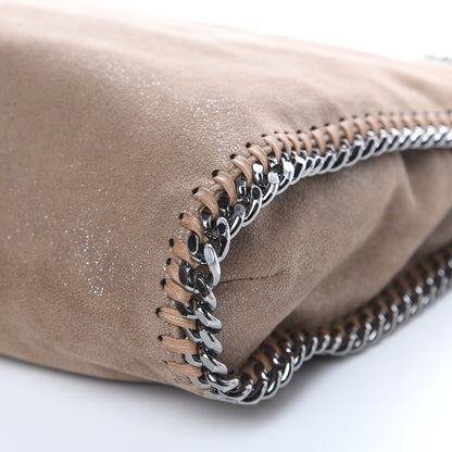 Stella McCartney Shaggy Deer Falabella Fold Over Tote Taupe 10 of 11