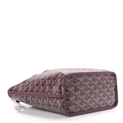Goyard Goyardine Reversible Mini Anjou Burgundy 5 of 17