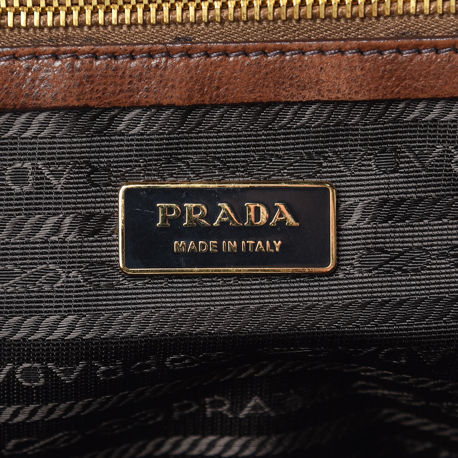 Prada Cervo Antik Easy A Foldover Pushlock Satchel Bruciato 7 of 15