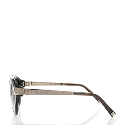 Louis Vuitton Acetate Petit Soupcon Cat Eye Sunglasses Z0489W Black 3 of 9