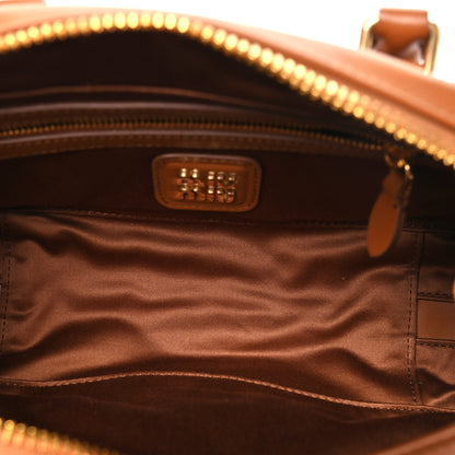 Miu Miu Calfskin Arcadie Top Handle Bag 5 of 11