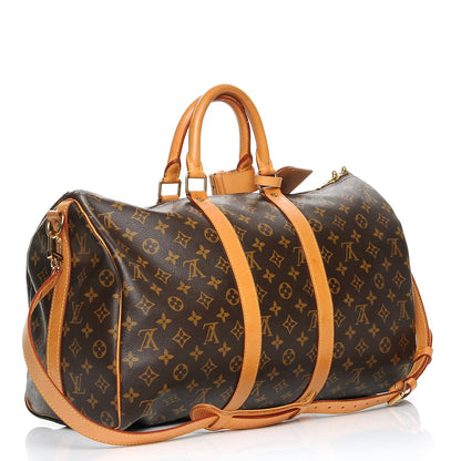 Louis Vuitton Monogram Keepall Bandouliere 45 4 of 12