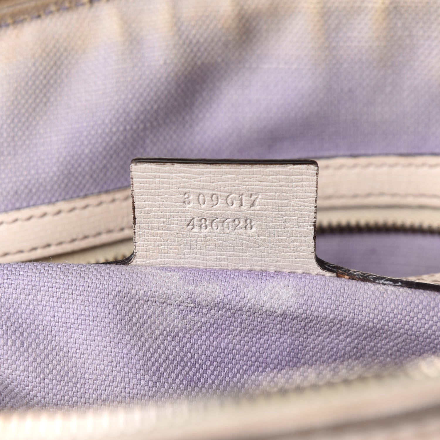 Gucci Calfskin Flora Infinity Small Nice Top Handle Dome Bag White 6 of 14