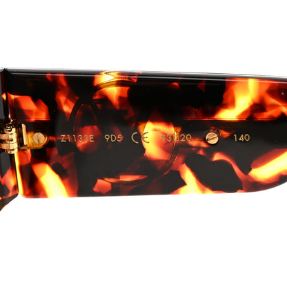 Louis Vuitton Acetate Paris Texas Sunglasses Z1133E Dark Tortoise 6 of 8