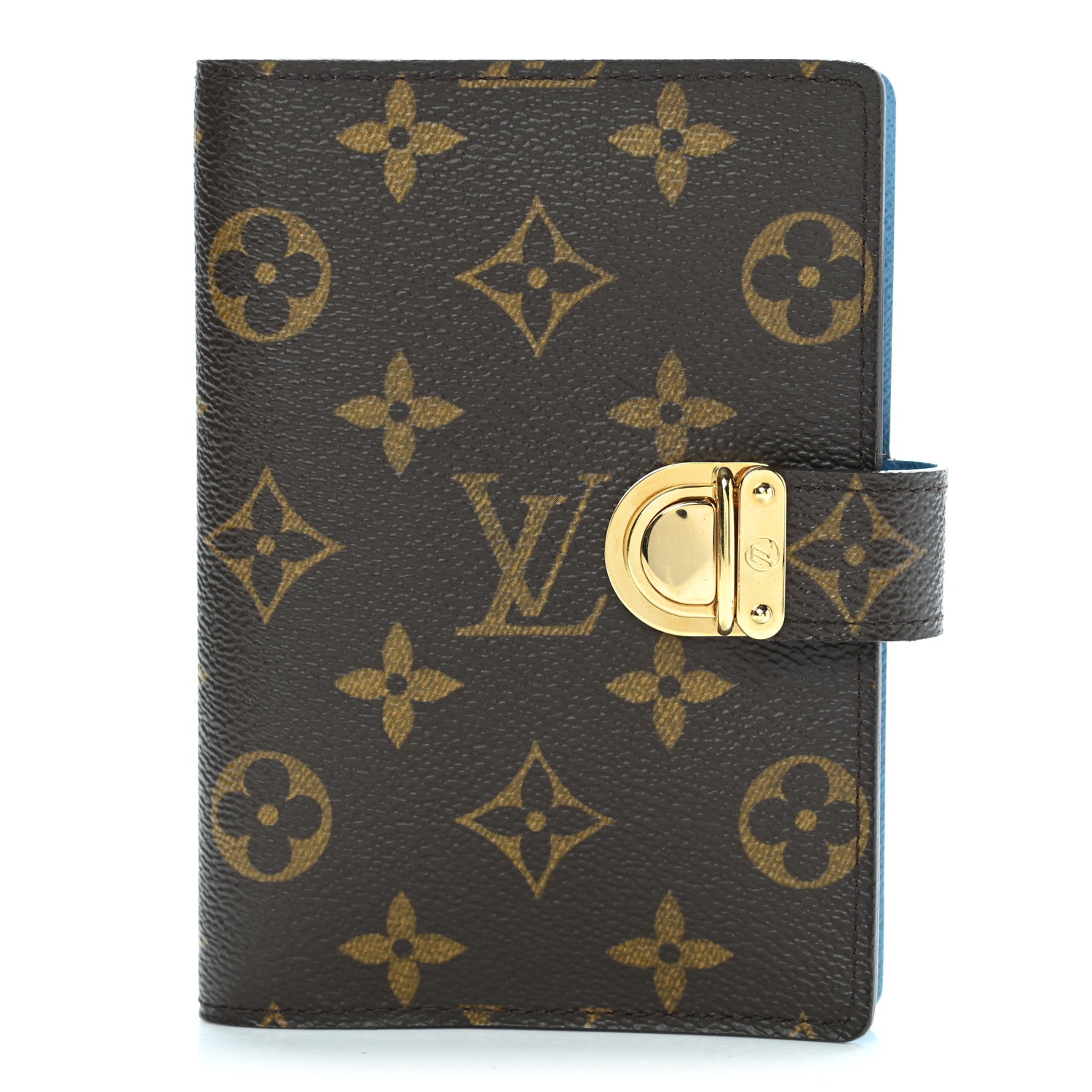 Louis Vuitton Monogram Koala Small Ring Agenda Cover Blue 1 of 6