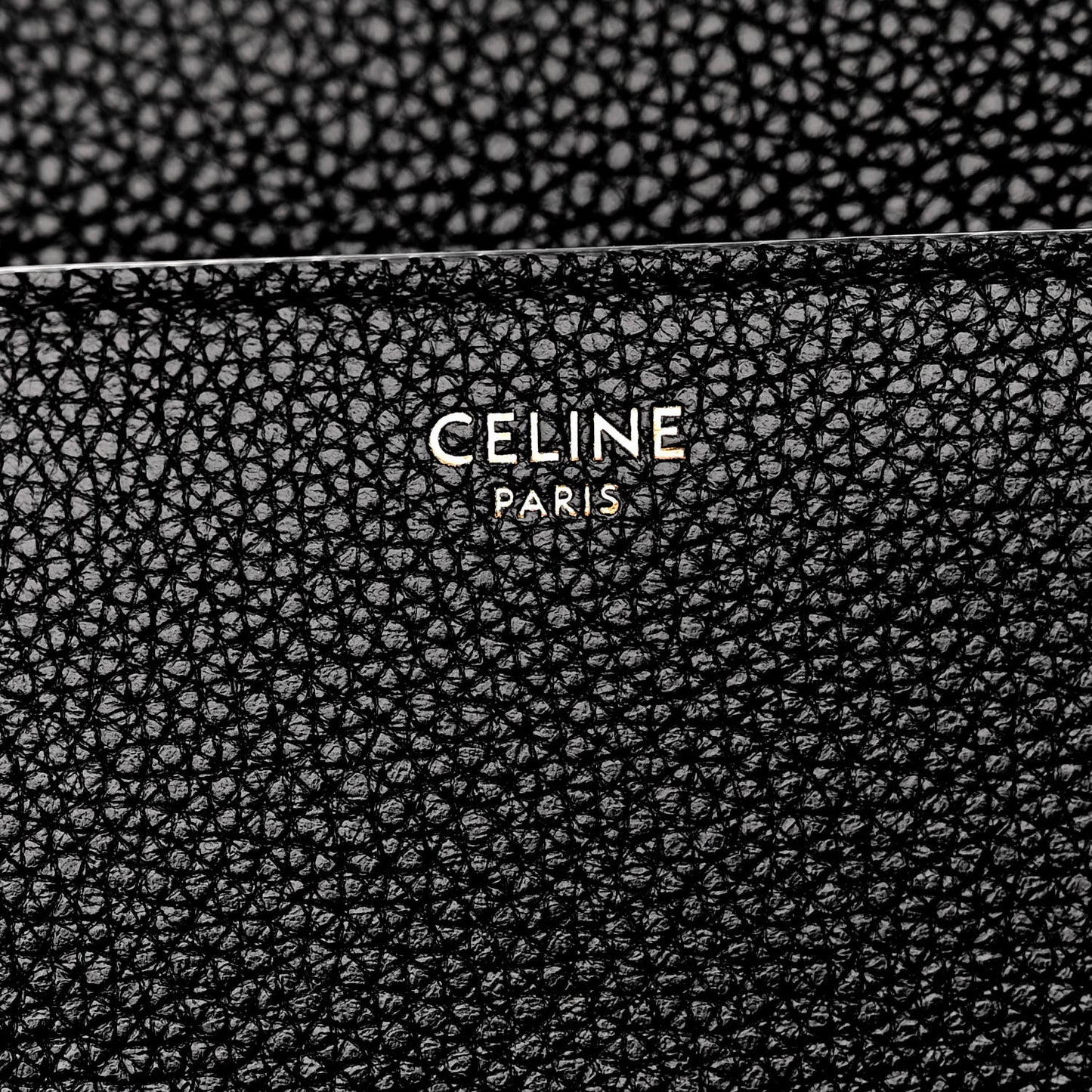 Grained Calfskin Classique 16 Top Handle Bag Black
