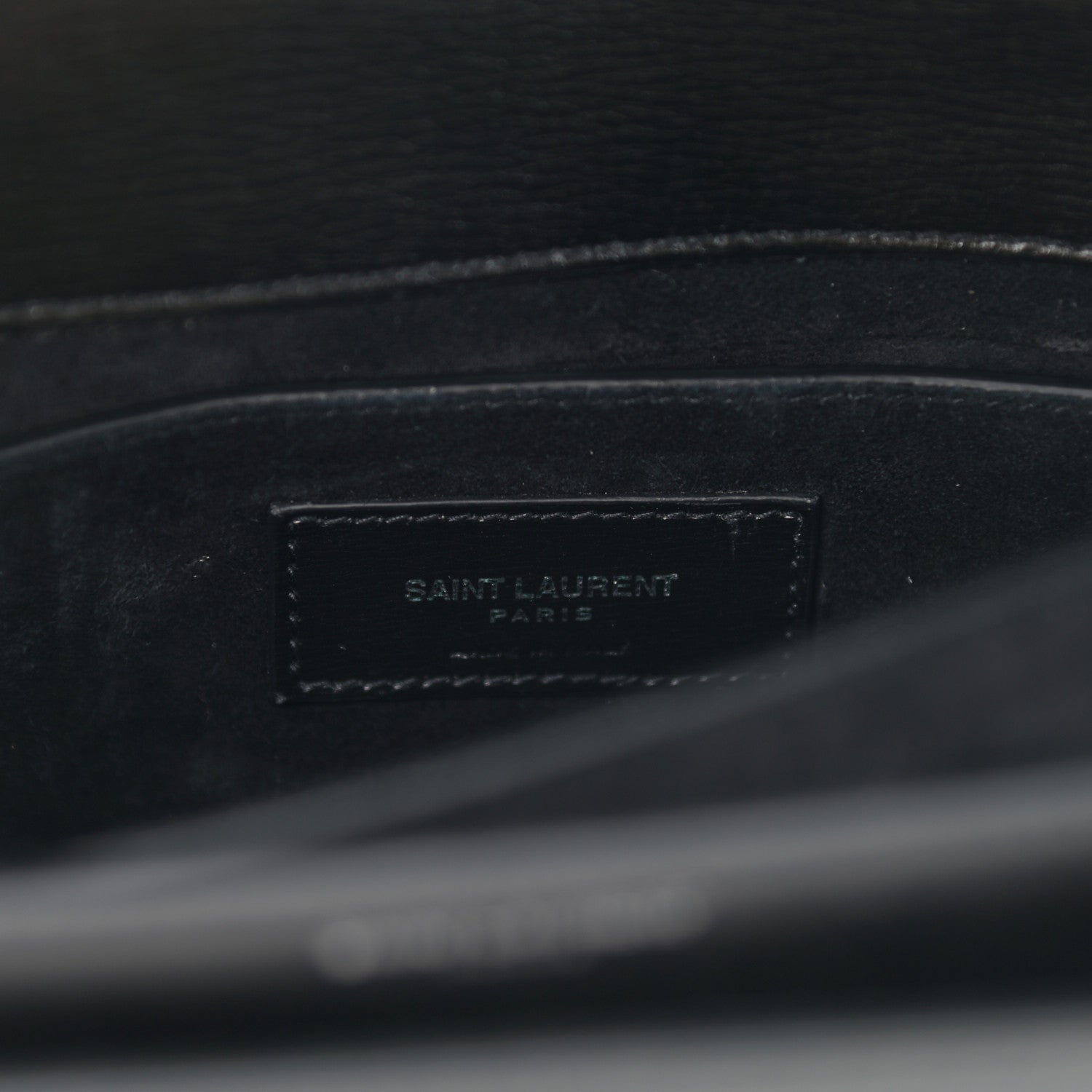 Saint Laurent Calfskin Medium Monogram Sunset Black 6 of 12