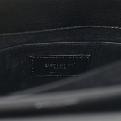 Saint Laurent Calfskin Medium Monogram Sunset Black 6 of 12